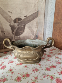 Antiek bronzen jardiniere