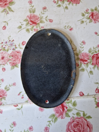 Emaille deurpost bordje Ingang