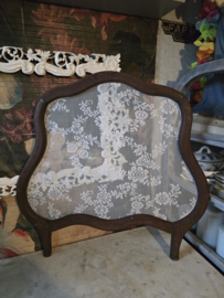 Oude houten raamhor bloemetjes nr63