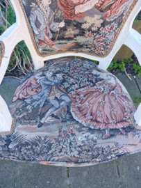 Antiek brocante victoriaans stoeltje