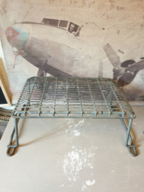 Vintage metalen opstapje