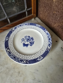 Ontbijtbord butterflij servies societe ceramique maestricht