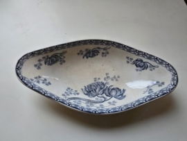 Oud frans beleg schaaltje sarreguemines