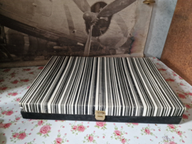 Brocante verzilverd bestek in doos