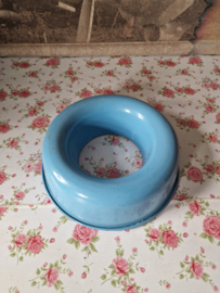 Deens blauw emaille tulband