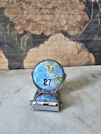 Eeuwigdurende kalender wereldkaart