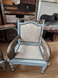 Brocante houten stoeltje