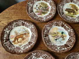 Gebaksbordjes palissy game jachtservies