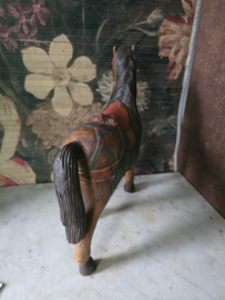 Antiek houten paard
