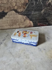 Oud blikken trommeltje zeeuwse babbelaars