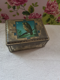 Art deco sigarenblik uiltje