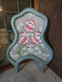 Brocante houten raamhor rozen nr51