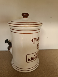 Duitse mosterdpot echter kuhne senf