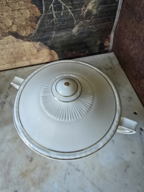 Beboterde creme dekschaal