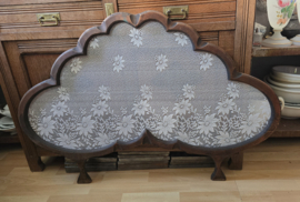 Antiek houten raamhor bloemen XXL