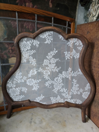 Oude houten raamhor bloemetjes nr52