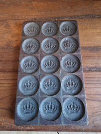Antieke chocolademal kroon