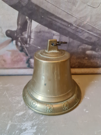 Antiek messing scheepsbel