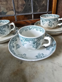 Lot antiek servies Andree societe ceramique maastricht