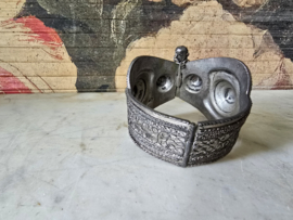 Verzilverde metalen Marokkaanse armband