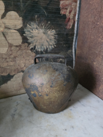 Grote oude ijzeren koeienbel koebel