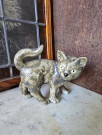 Keramiek beeldje kat