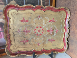 Antiek florentijns dienblad