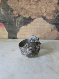 Verzilverde metalen Marokkaanse armband
