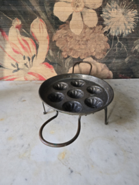 Antiek koperen evenveeltjes pan