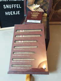 Toonbank sigaren display de huifkar reclame