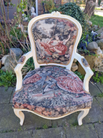 Antiek brocante victoriaans stoeltje