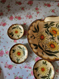 Oud petit four stel plateelbakkerij plazuid