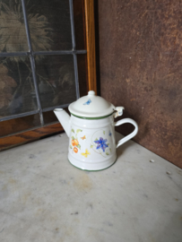Emaille koffiepotje Janneke Brinkman