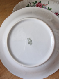 Brocante soepbord roosjes wawel Poland