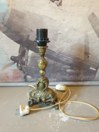 Koperen lampenvoet