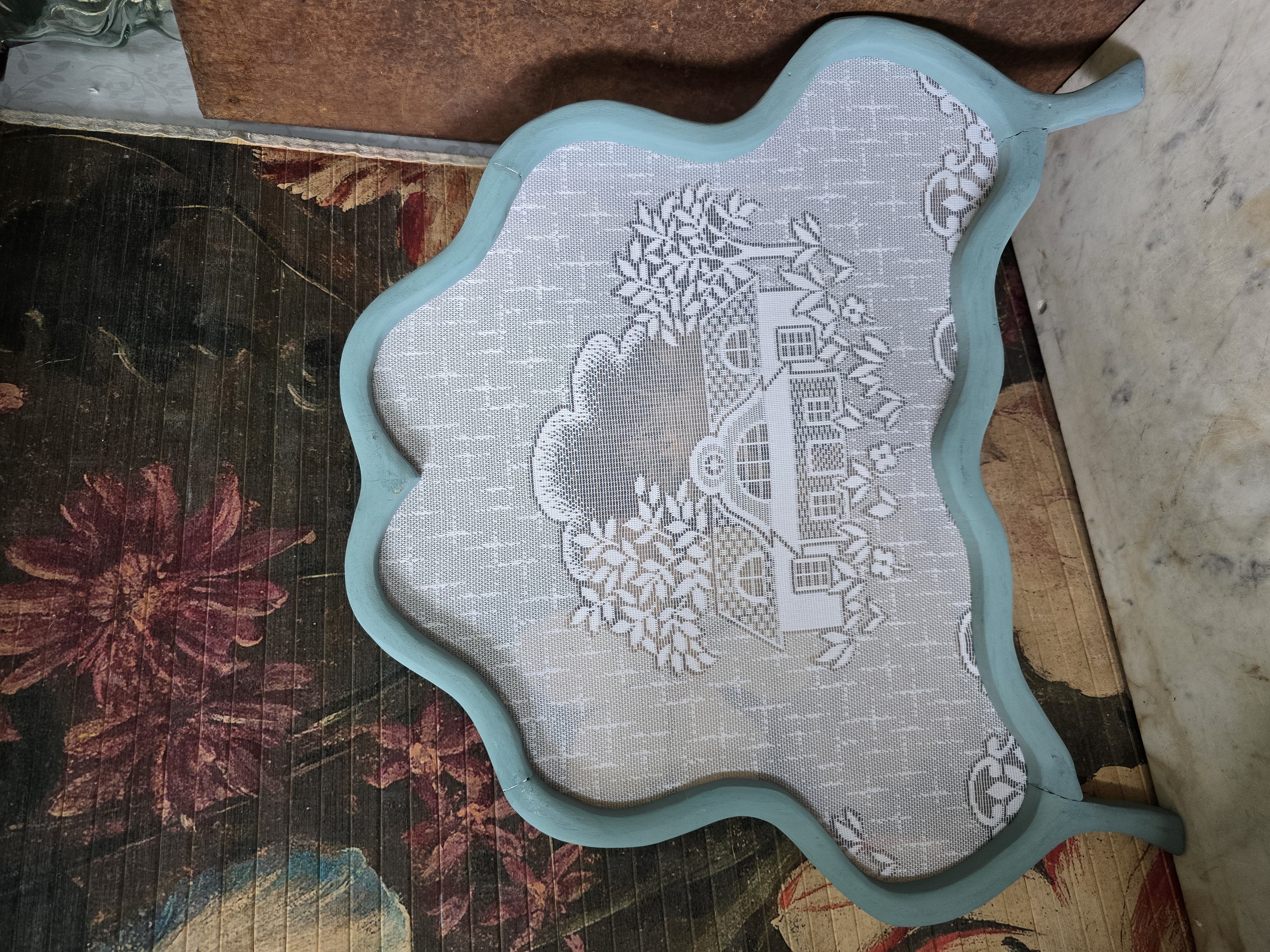 Brocante houten raamhor nr57