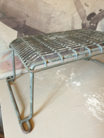 Vintage metalen opstapje