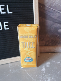 Oude nostalgische verpakking albert heijn thee 65ct