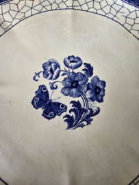 Taartschaal bord butterflij servies