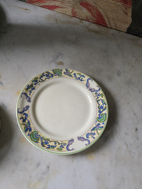 Fruittest met onderbord plateel plazuid