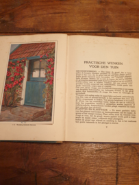 Oud plaatjesalbum groeien en bloeien door eigen bemoeien 1938