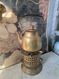 Messing theepotje met theelichtje