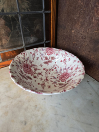 Diepe ronde schaal rose chintz Johnson Bros