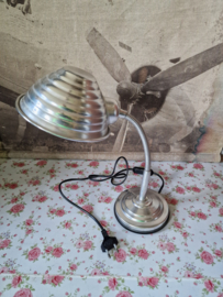 Vintage aluminium bureaulamp