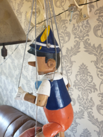 Houten marionet pinokkio pop