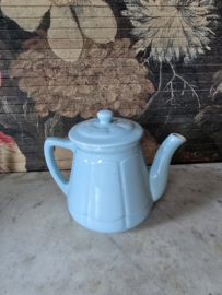 Zachtblauw koffiepotje