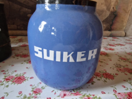 Lavendel emaille suiker bus