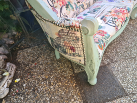 Antiek brocante sofa bankje