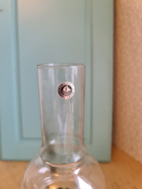 Oude glazen olielamp nr1