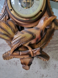 Oude barometer vogel schwarzwald